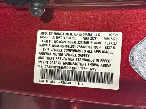 Used 2021 Honda CR-V EX-L image 36