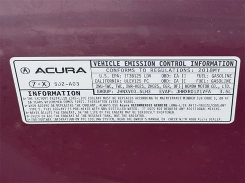 Used 2018 Acura TLX V6 image 57