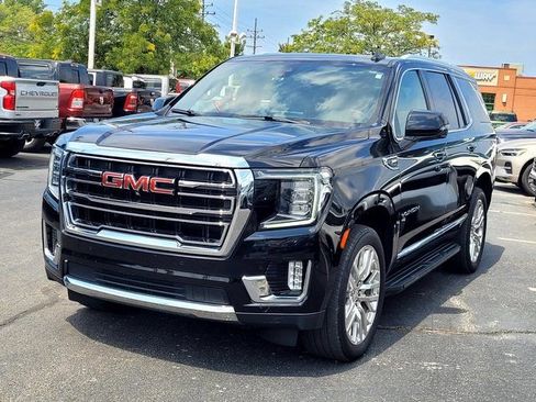 Used 2021 GMC Yukon SLT w/ SLT Luxury Plus Package AWD/4WD image 9