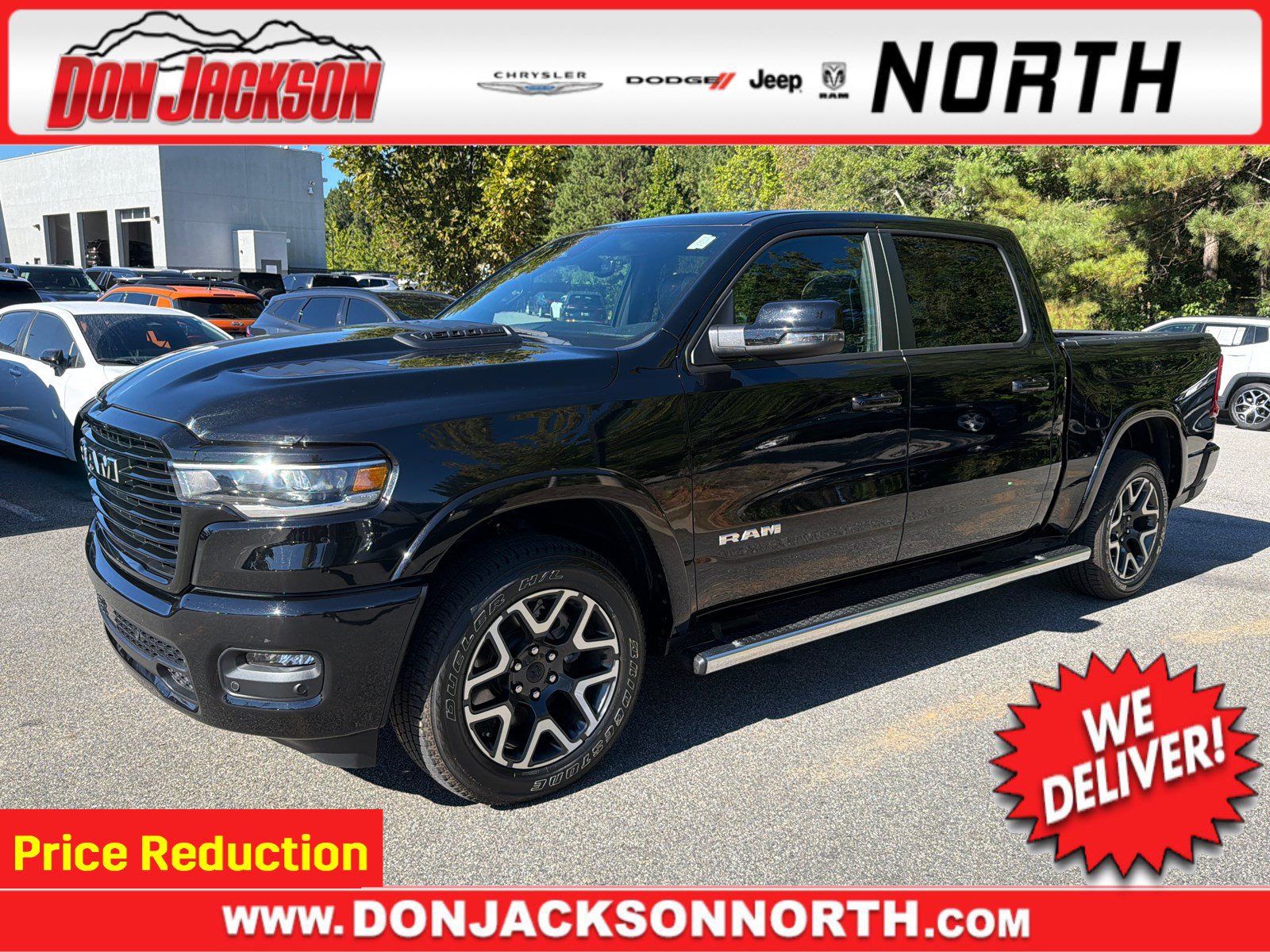 Used 2025 RAM 1500 Laramie w/ Sport Appearance Package AWD/4WD image 1