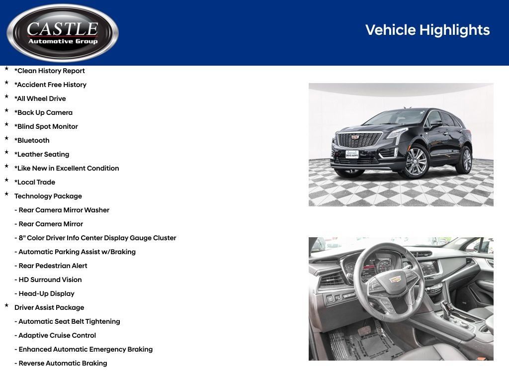Used 2024 Cadillac XT5 Premium Luxury w/ Technology Package AWD/4WD image 4