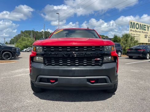 Used 2021 Chevrolet Silverado 1500 Custom Trail Boss w/ LPO, Dark Essentials Package AWD/4WD image 2