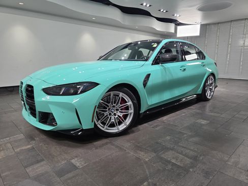 Used 2025 BMW M3 Sedan w/ M Carbon Exterior Package RWD image 1