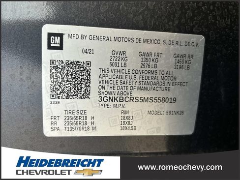 Certified 2021 Chevrolet Blazer LT FWD image 8