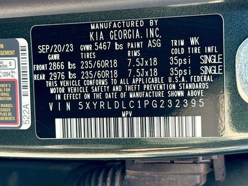 Used 2023 Kia Sorento S AWD/4WD image 41