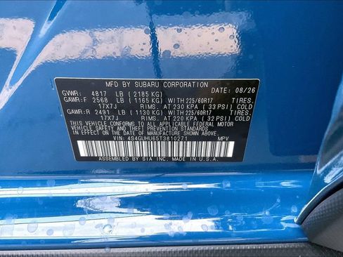 New 2026 Subaru Crosstrek 2.5i Wilderness AWD/4WD image 17