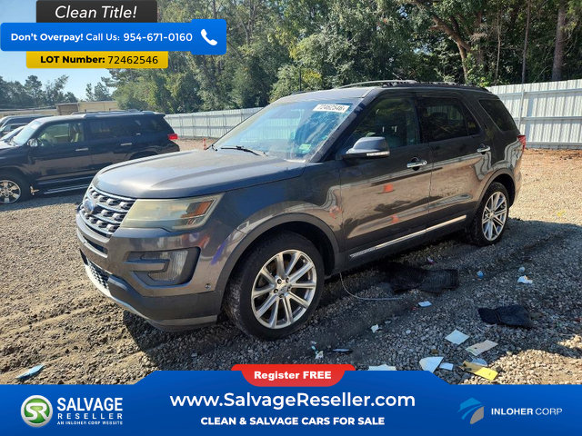 Used 2016 Ford Explorer Limited w/ Equipment Group 303A AWD/4WD image 1