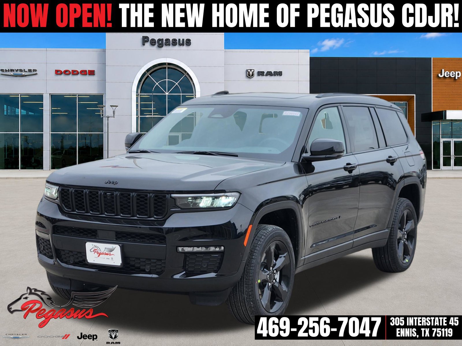 New 2025 Jeep Grand Cherokee L Limited w/ Luxury Tech Group II RWD image 2