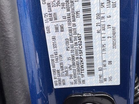 New 2025 Ford F150 STX w/ Equipment Group 200A image 41