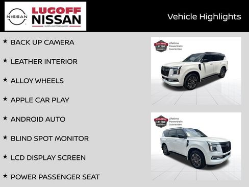 Certified 2025 Nissan Armada Platinum RWD image 3