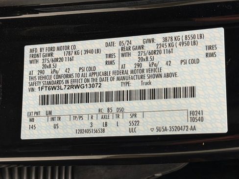 Certified 2024 Ford F150 Lightning Flash AWD/4WD image 32