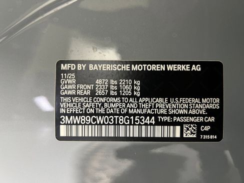 New 2026 BMW 330i xDrive Sedan w/ M Sport Package image 19