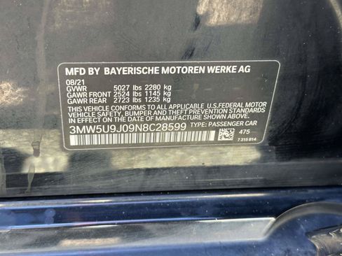 Used 2022 BMW M340i xDrive w/ Premium Package AWD/4WD image 16