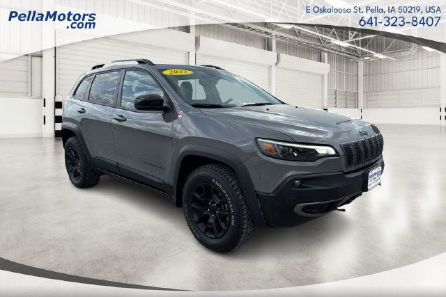 Used 2022 Jeep Cherokee Trailhawk w/ Sun, Sound & Nav Group AWD/4WD image 1