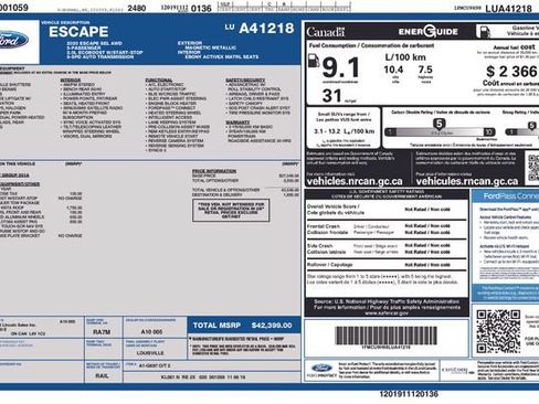 Used 2020 Ford Escape SEL AWD/4WD image 5
