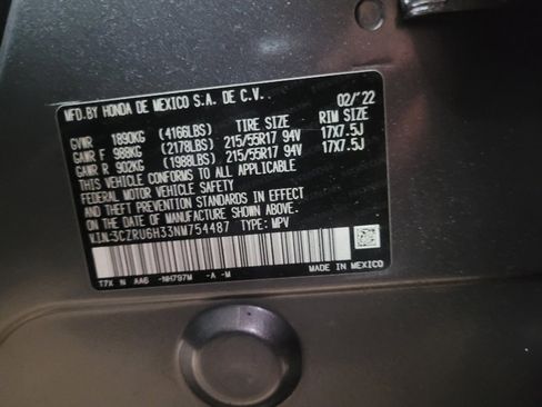 Used 2022 Honda HR-V LX image 33
