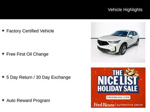 Certified 2025 Acura MDX SH-AWD image 3