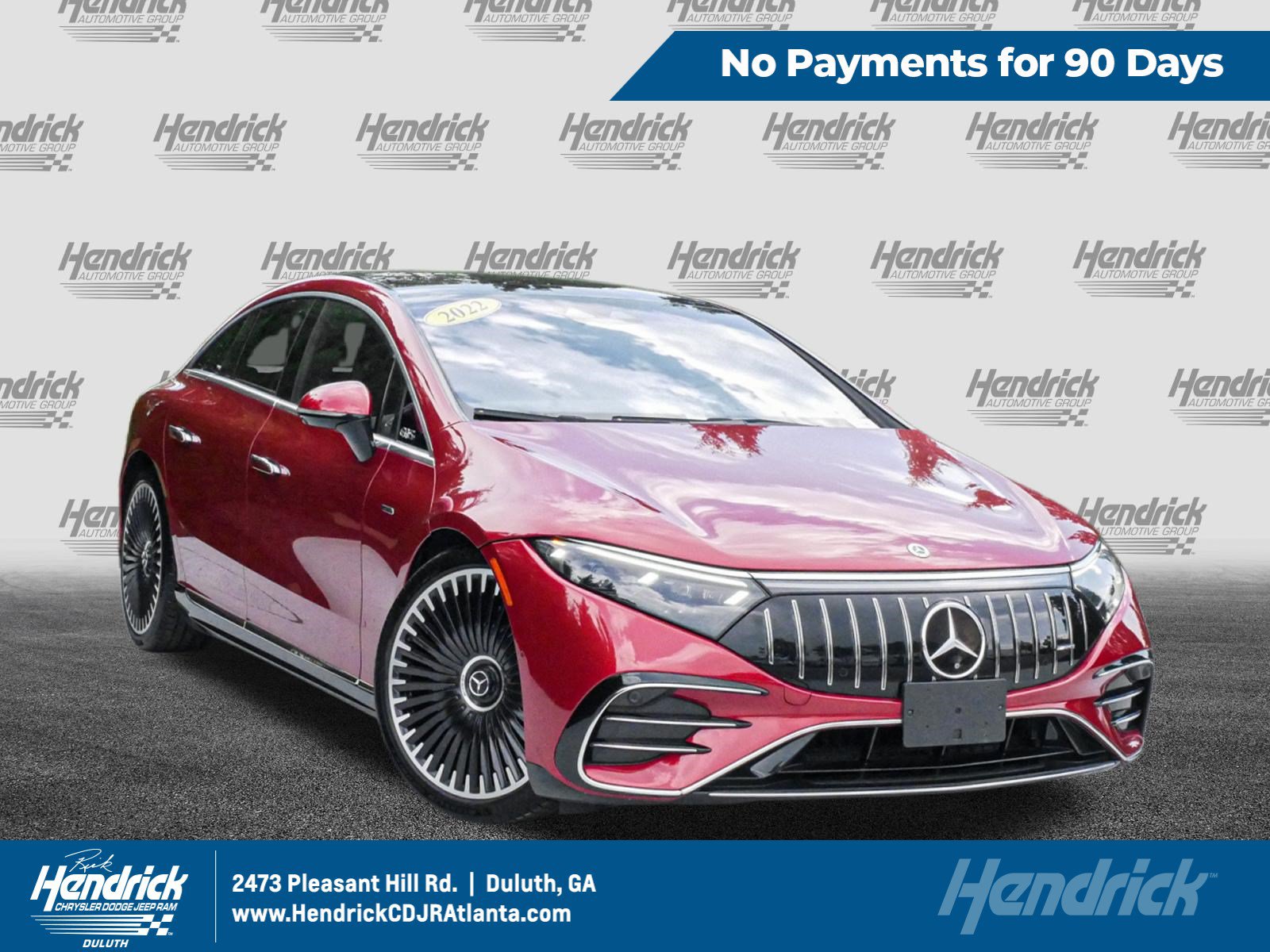 Used 2022 Mercedes-Benz EQS AMG 4MATIC image 1