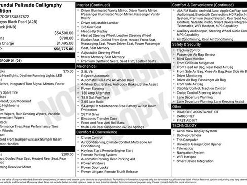 Used 2025 Hyundai Palisade Calligraphy image 32