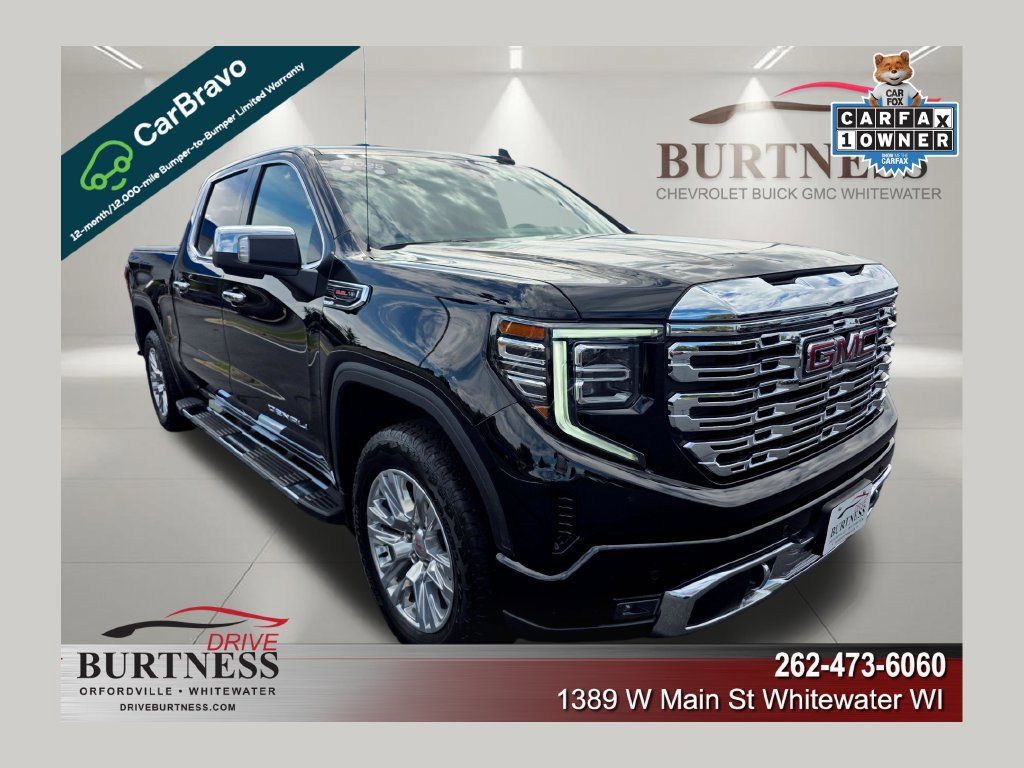 Certified 2025 GMC Sierra 1500 Denali w/ Technology Package AWD/4WD 360° Tour