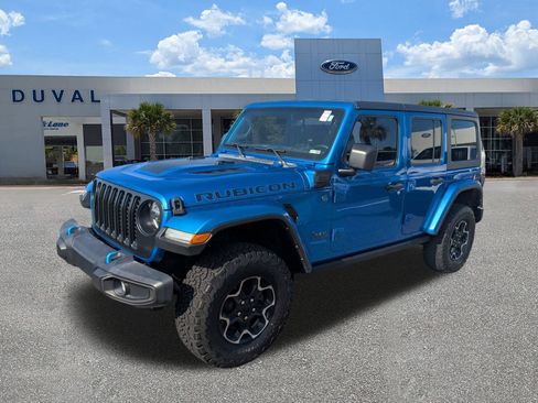 Used 2022 Jeep Wrangler Unlimited Rubicon 4xe AWD/4WD image 8