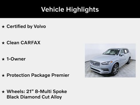 Certified 2024 Volvo XC90 T8 Plus w/ Protection Package Premier image 5