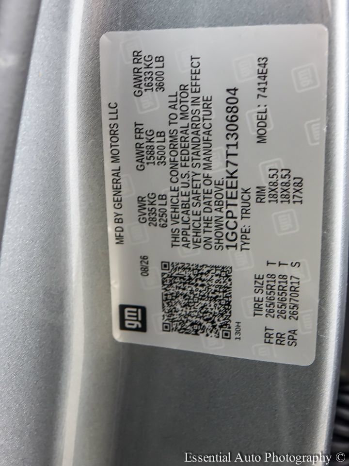 New 2026 Chevrolet Colorado Trail Boss AWD/4WD image 22