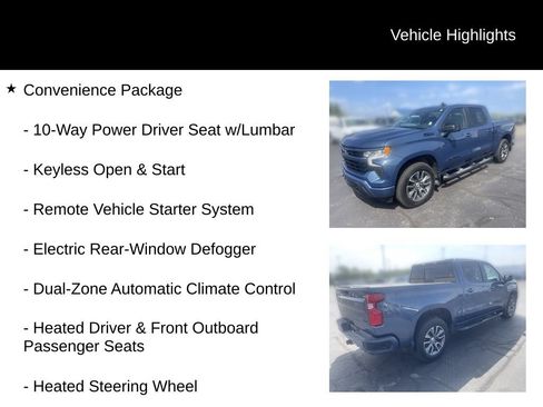 Used 2024 Chevrolet Silverado 1500 RST w/ Convenience Package II AWD/4WD image 20