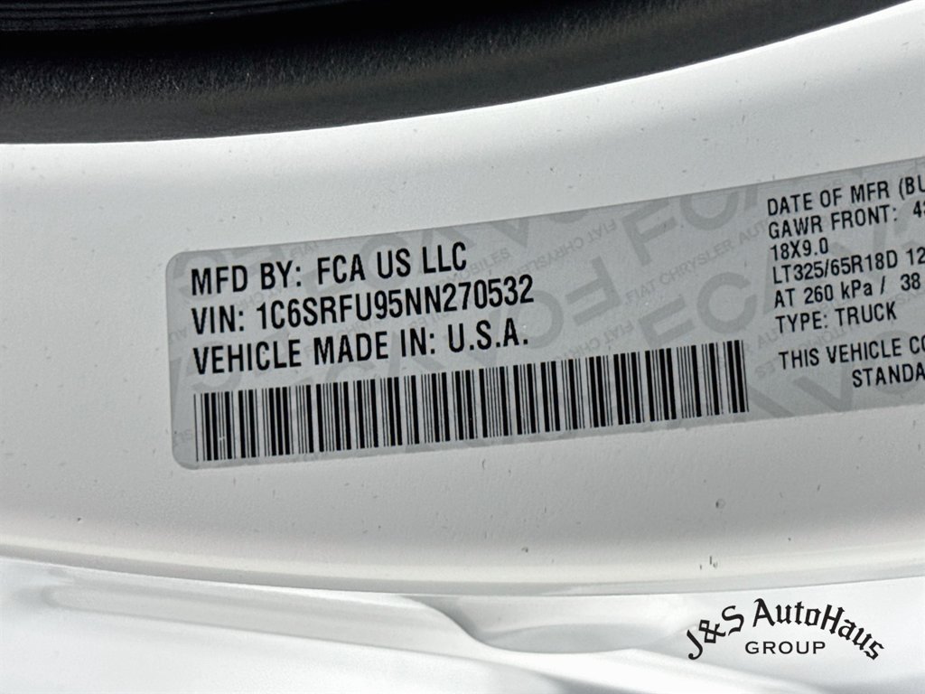 Used 2022 RAM 1500 TRX w/ TRX Level 2 Equipment Group AWD/4WD image 42