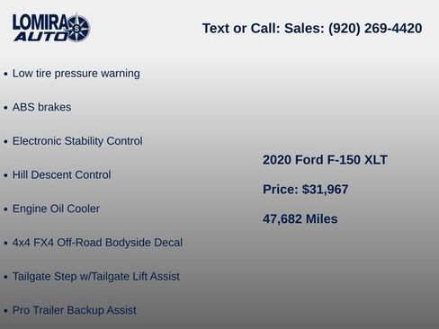 Used 2020 Ford F150 XLT w/ Equipment Group 301A Mid AWD/4WD image 11