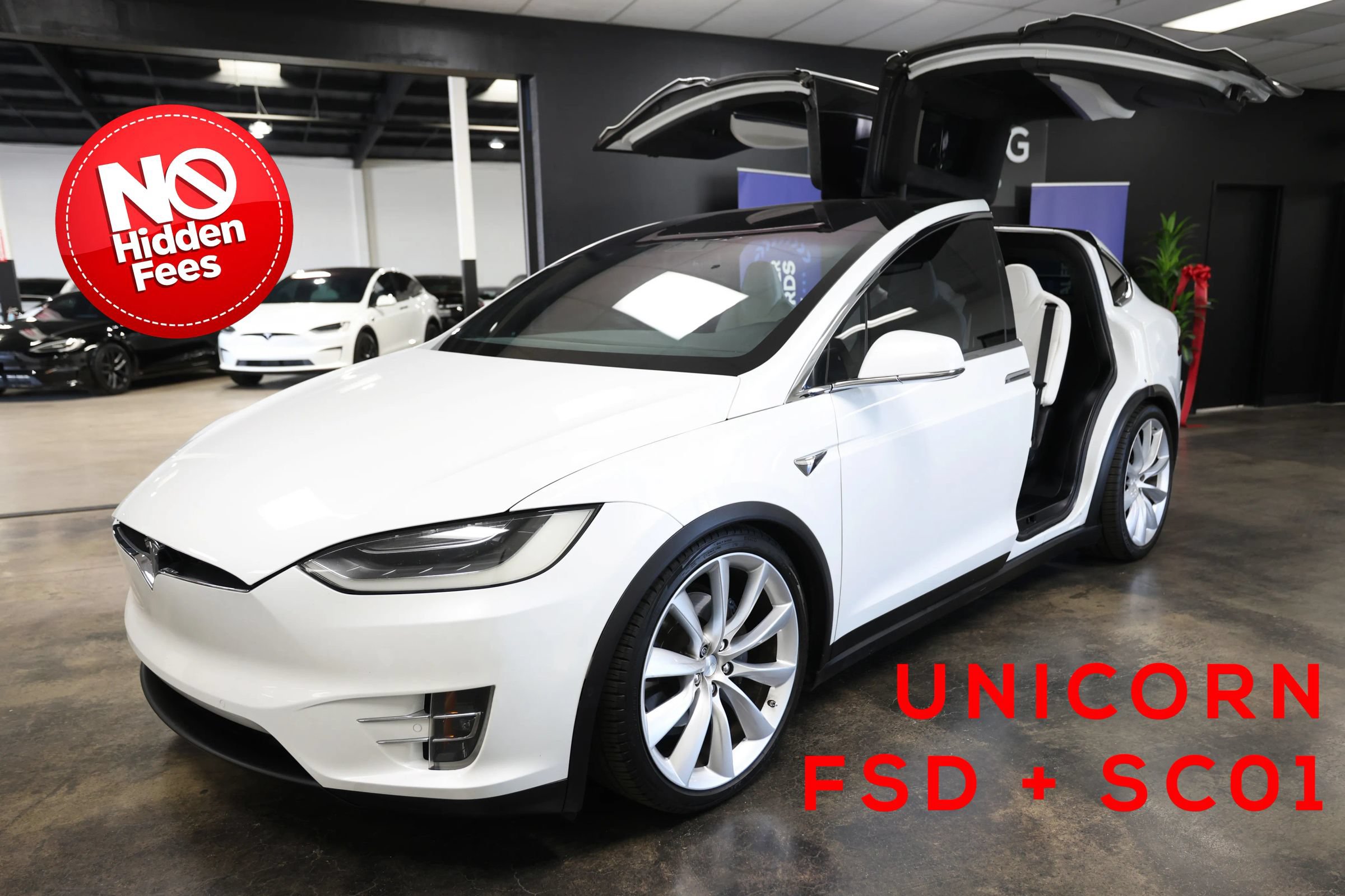 Used 2016 Tesla Model X 75D AWD/4WD image 1
