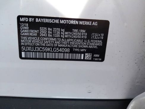 Used 2019 BMW X4 xDrive30i w/ Executive Package AWD/4WD image 6