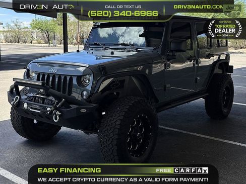 Used 2015 Jeep Wrangler Unlimited Rubicon w/ Max Tow Package AWD/4WD image 3