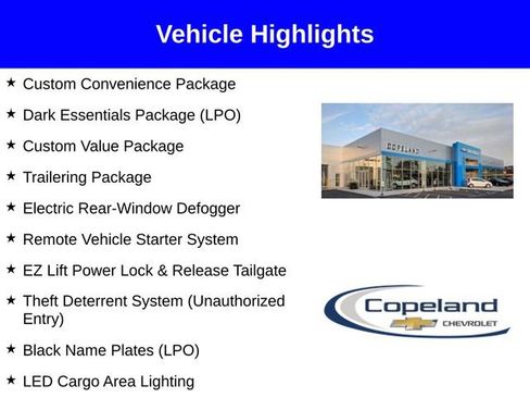 New 2026 Chevrolet Silverado 1500 Custom w/ Turbomax Blackout Package image 3