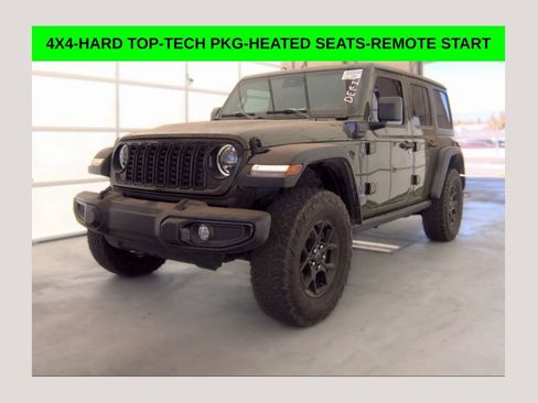 Used 2024 Jeep Wrangler Unlimited AWD/4WD image 1