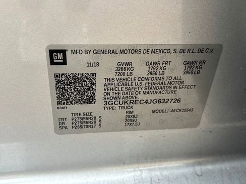 Used 2018 Chevrolet Silverado 1500 LT w/ Texas Edition image 12