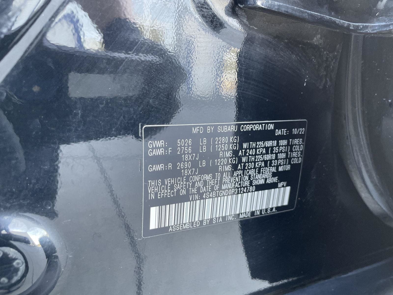 Used 2023 Subaru Outback Limited XT AWD/4WD image 23