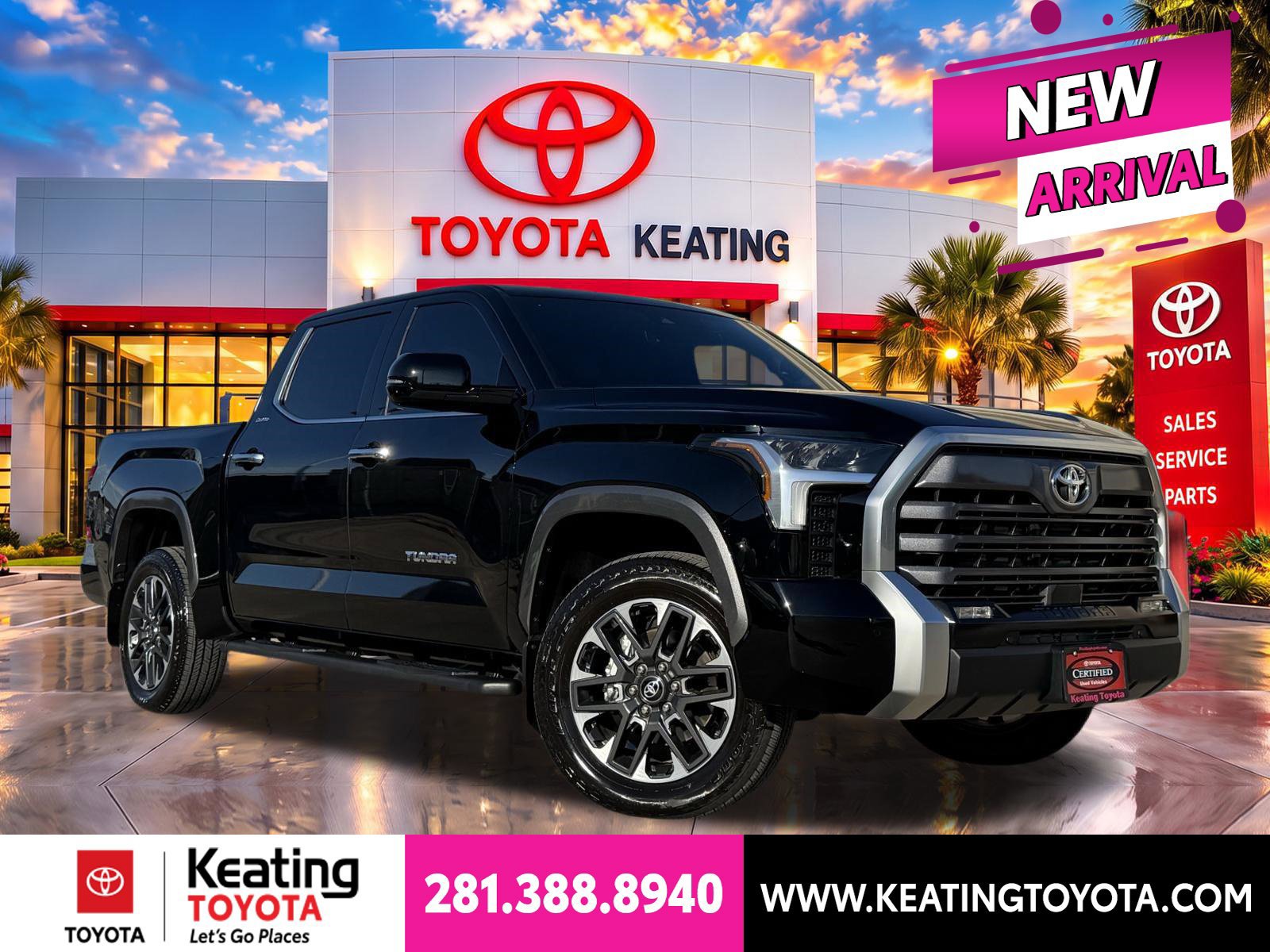 Certified 2026 Toyota Tundra Limited w/ Power Package AWD/4WD 360° Tour