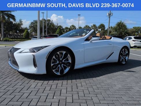 Used 2022 Lexus LC 500 Convertible w/ Touring Package RWD image 1