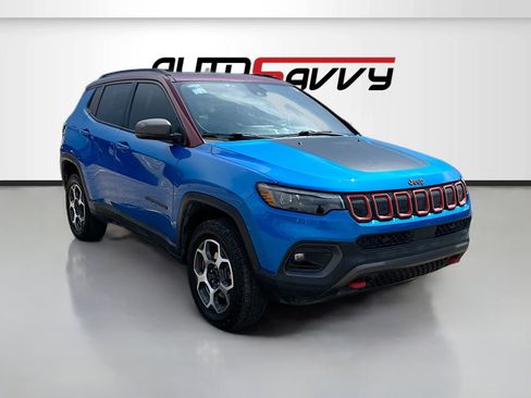Used 2022 Jeep Compass Trailhawk w/ Trailhawk Elite Group AWD/4WD image 1