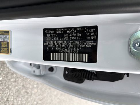 New 2026 Hyundai Elantra Blue image 30