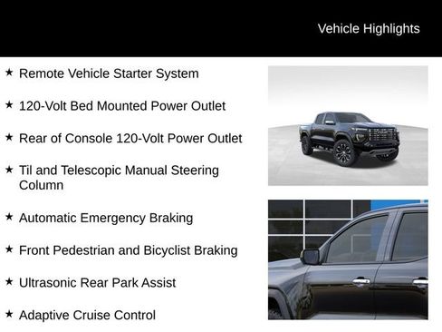 New 2026 GMC Canyon Denali w/ LPO, Black Badging Package AWD/4WD image 15