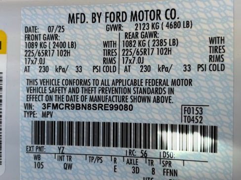 New 2025 Ford Bronco Sport Big Bend w/ Convenience Package image 26