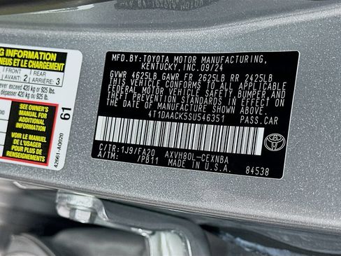 Certified 2025 Toyota Camry LE FWD image 32