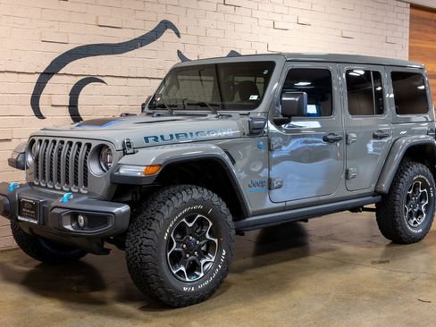 Used 2023 Jeep Wrangler Unlimited Rubicon 4xe w/ Cold Weather Group image 8