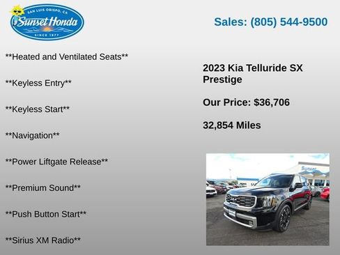Used 2023 Kia Telluride SX Prestige AWD/4WD image 14