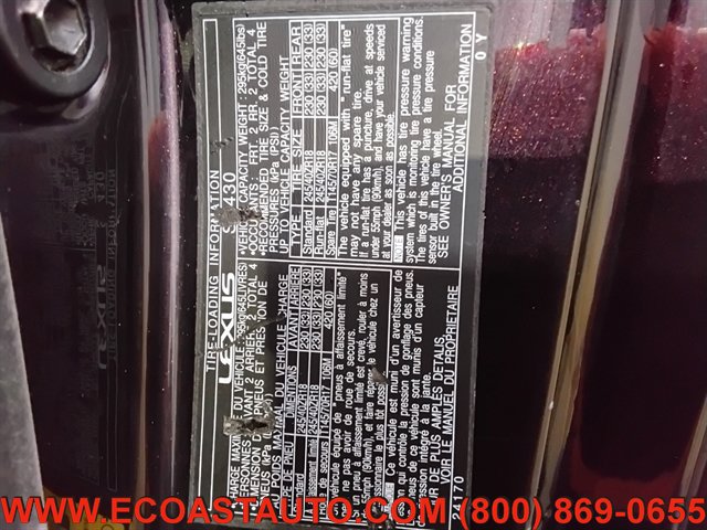 Used 2002 Lexus SC 430 Convertible RWD image 18