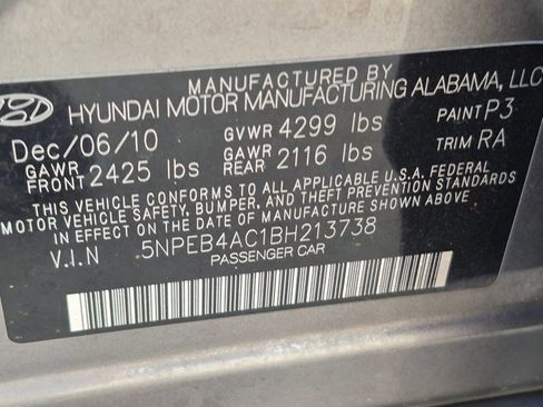 Used 2011 Hyundai Sonata GLS w/ Popular Equipment Pkg 2 FWD image 15