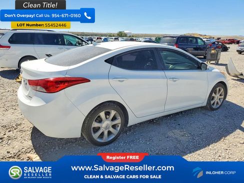 Used 2012 Hyundai Elantra Limited w/ Technology Pkg 5 FWD image 4