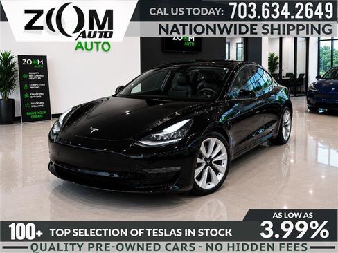 Used 2022 Tesla Model 3 Long Range AWD/4WD image 1